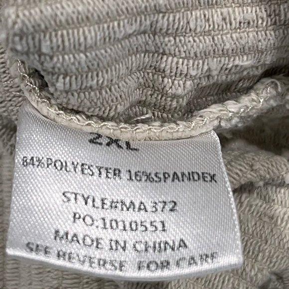 Pink lily Stone Colored Corded Raw Hem Jacket Size 2x-20 - Picture 11 of 11